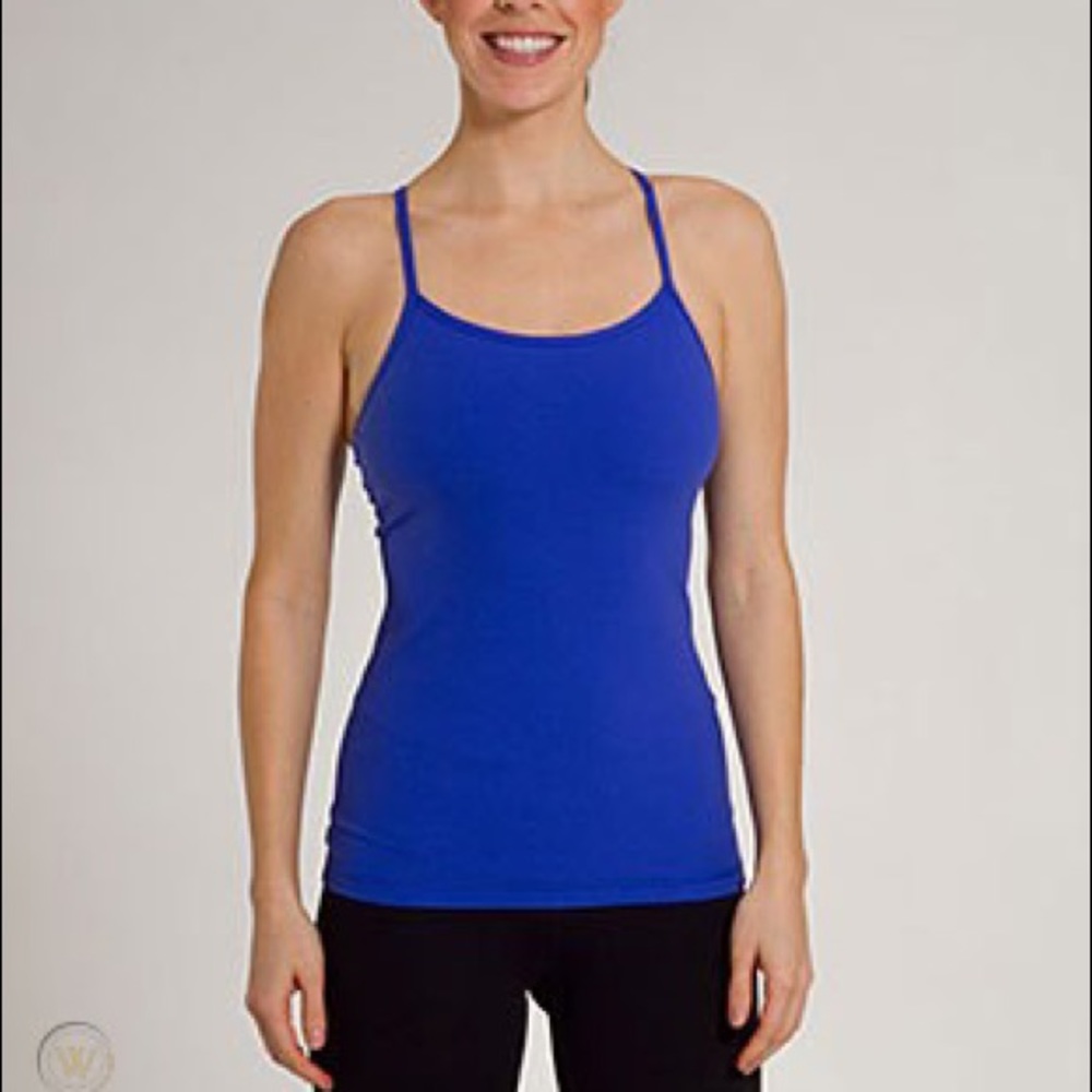 ⚡️Lululemon Power Y Tank in Cobalt Blue size 4